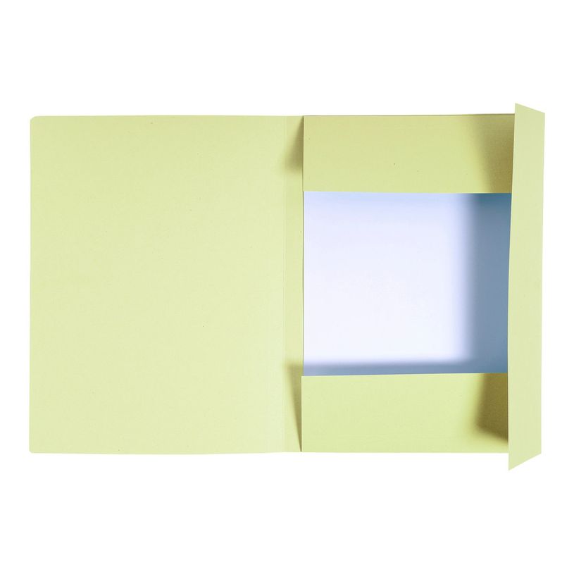 3130632448059-Exacompta Forever - 100 Chemises imprimées - 280 gr - jaune-P_400010971_2-1