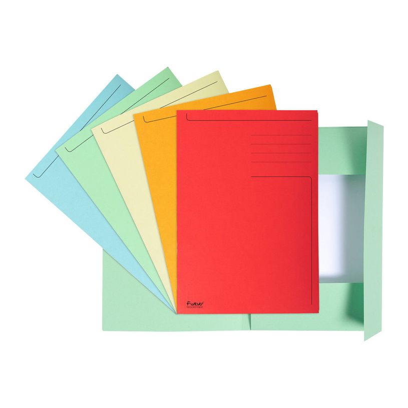 3130635449008-Exacompta Forever - 100 Chemises imprimées format folio - 280 gr - couleurs assorties-P_400010976_2-1