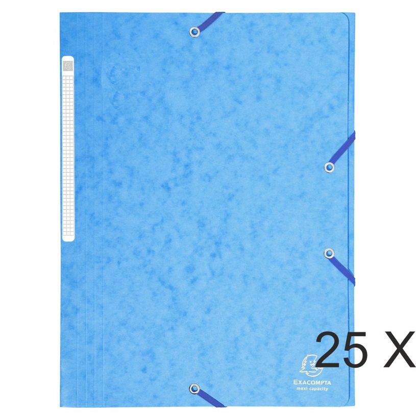 3130632171124-Exacompta - 25 Chemises à rabats maxi capacity - turquoise-P_400011014_1-0