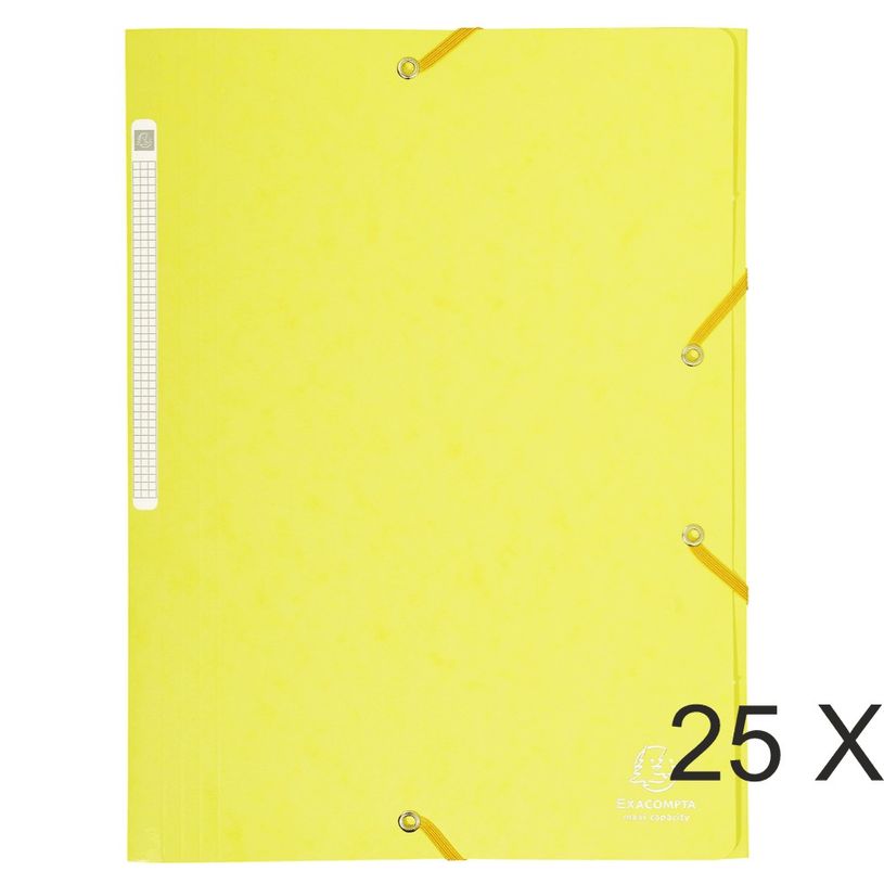 3130632171131-Exacompta - 25 Chemises à rabats maxi capacity - citron-P_400011015_1-0