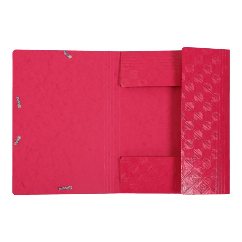 3130632552244-1928 by Exacompta - 24 Chemises à 3 rabats - A4 - framboise-P_400011026_2-1