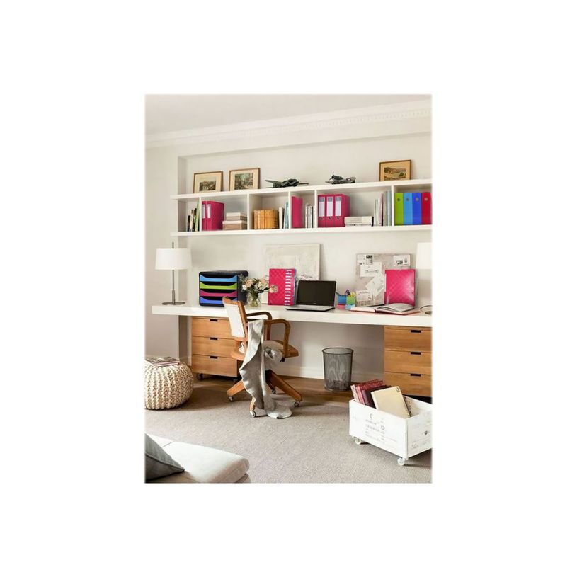 3130632552244-1928 by Exacompta - 24 Chemises à 3 rabats - A4 - framboise-P_400011026_3-2