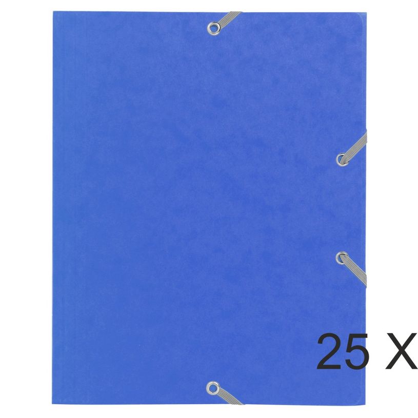 3130631552009-Exacompta - 25 Chemises à 3 rabats - 17 x 22 cm - couleurs assorties-P_400011044_1-0