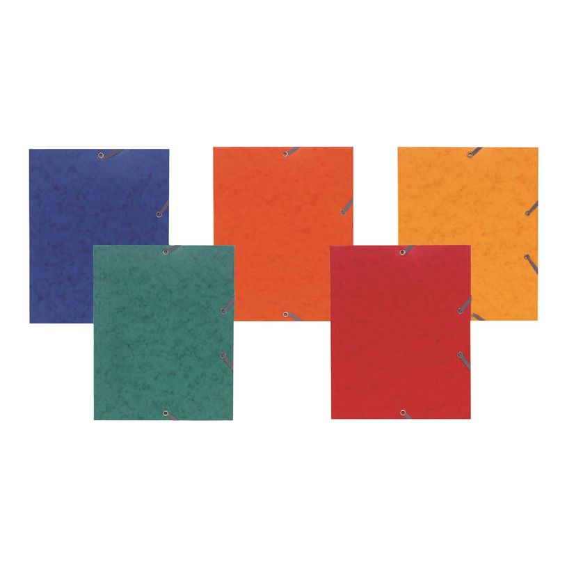 3130631552009-Exacompta - 25 Chemises à 3 rabats - 17 x 22 cm - couleurs assorties-P_400011044_2-1