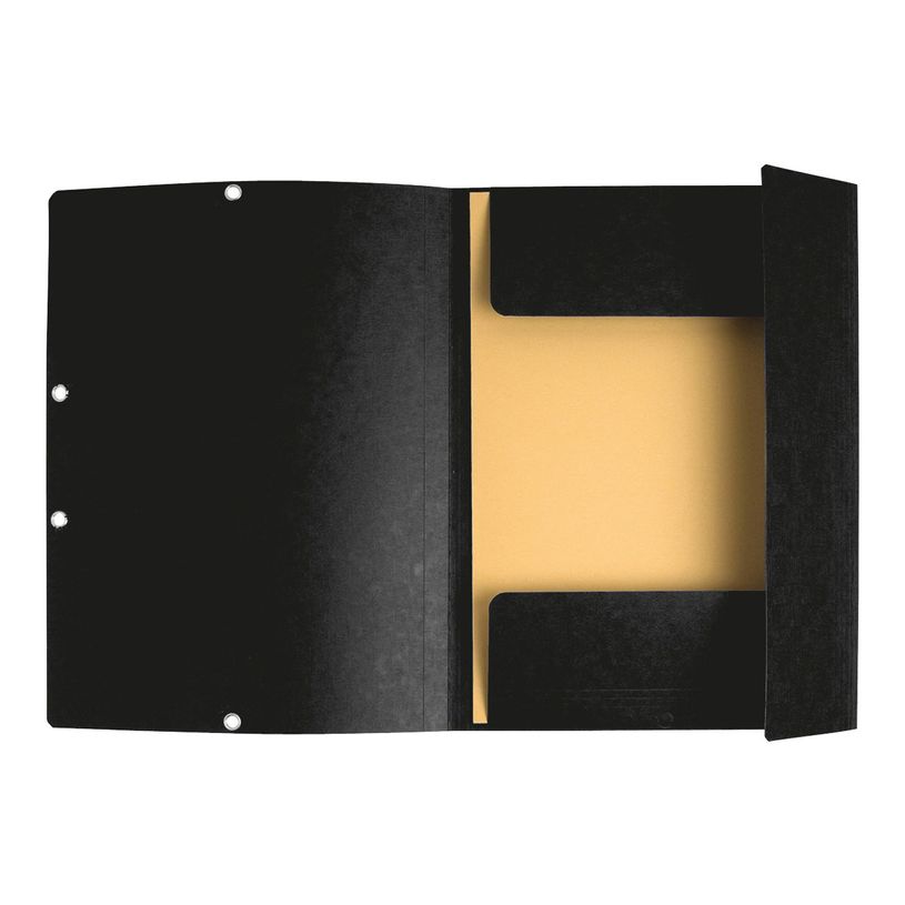 3130631553013-Exacompta - 50 Chemises à 3 rabats - A4 - noir - avec étiquette-P_400011045_2-1