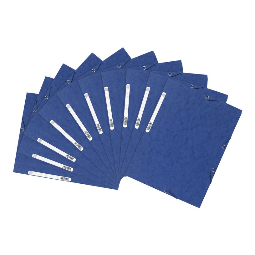 3130638555027-Exacompta - 50 Chemises à 3 rabats - A4 - bleu-P_400011088_2-1