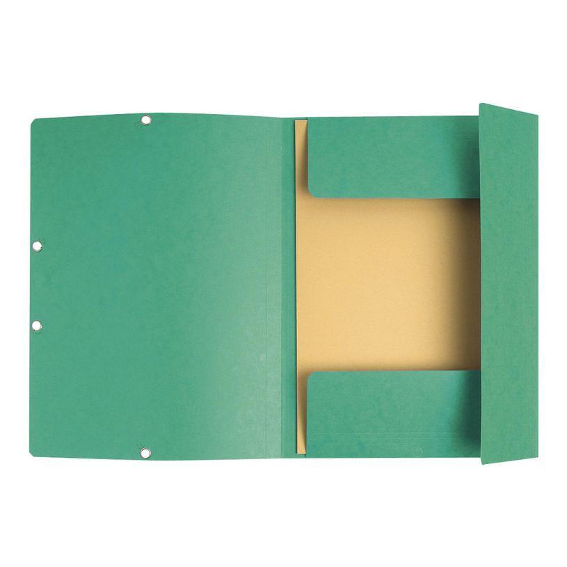 3130638555034-Exacompta - 50 Chemises à 3 rabats - A4 - vert-P_400011089_3-2