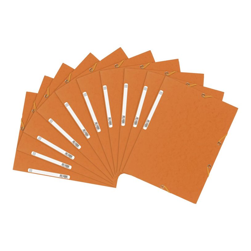 3130638555041-Exacompta - 50 Chemises à 3 rabats - A4 - orange-P_400011090_3-1