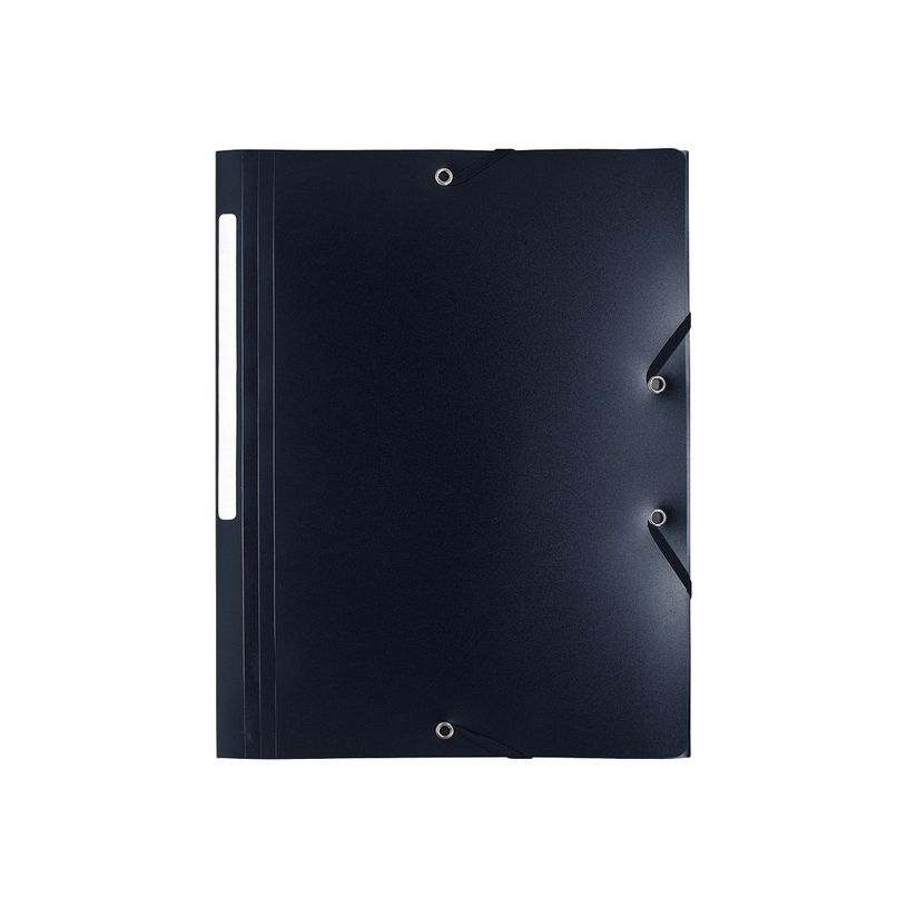 3130633558016-Exacompta Opak - 50 Chemises à 3 rabats polypro - A4 - noir-P_400011109_2-1