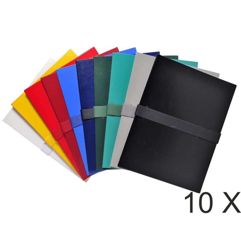 3130632026400-Exacompta - 10 Chemises extensibles à sangle - couleurs assorties-P_400011172_1-0