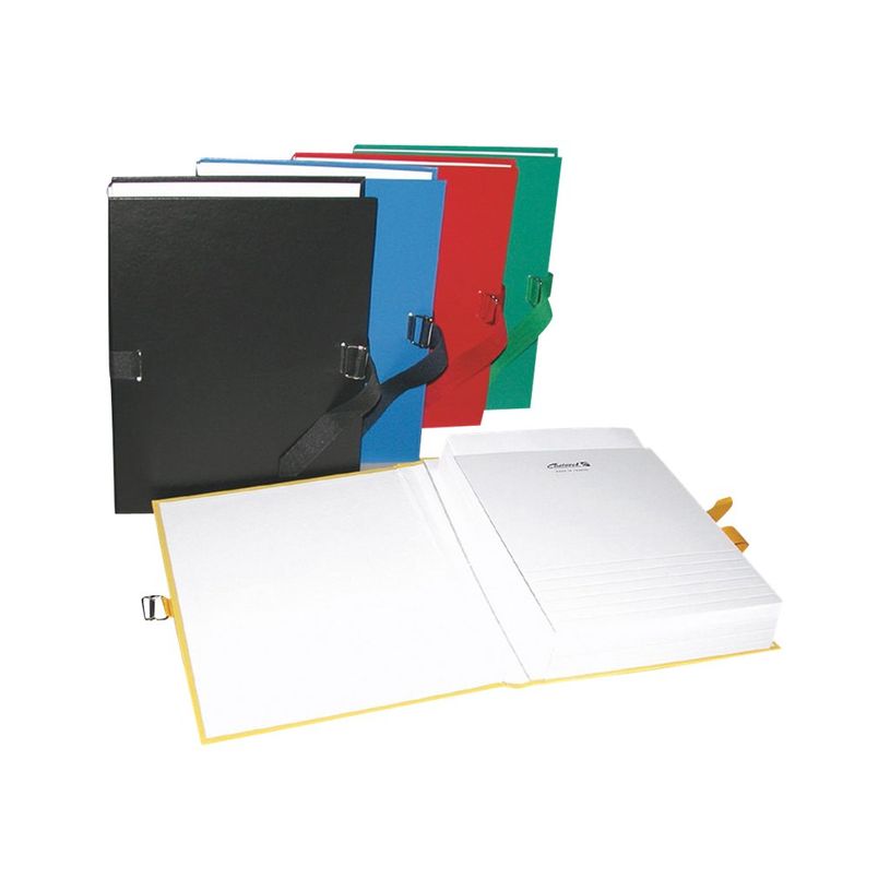 3141879003017-Exacompta - 10 Chemises extensibles à sangle avec rabat en pied - couleurs assorties-P_400011196_2-1