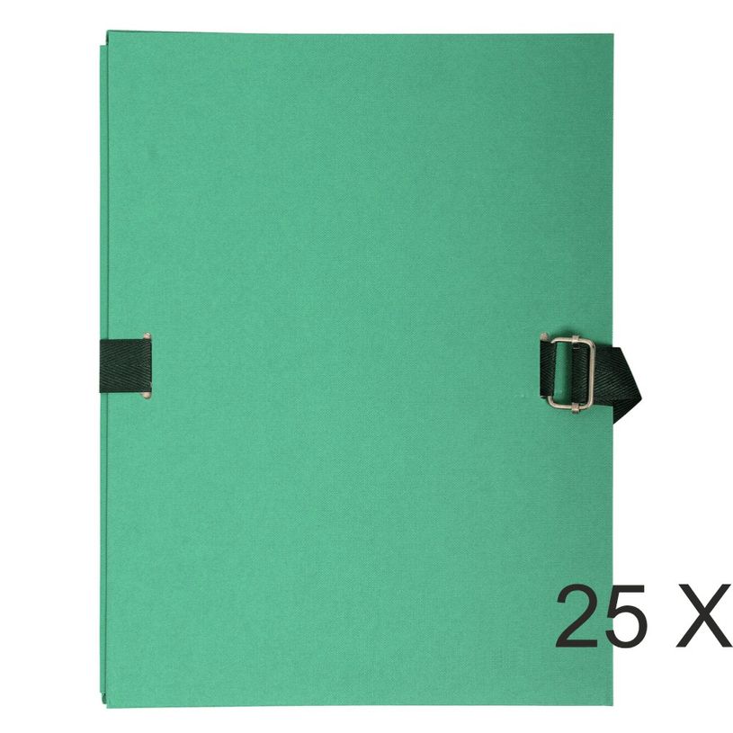 3157401016141-Exacompta - 25 Chemises extensibles à sangle avec rabat papier - vert clair-P_400011213_2-0