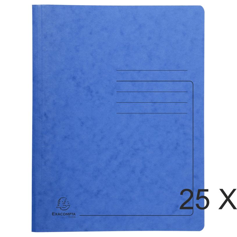 3130636240222-Exacompta - 25 Chemises de classement à ressort - bleu-P_400011268_1-0