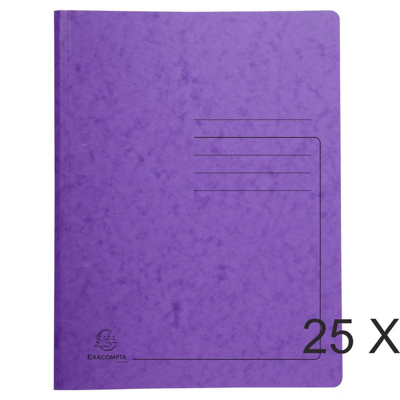 3130632402280-Exacompta - 25 Chemises de classement à ressort - violet-P_400011274_1-0