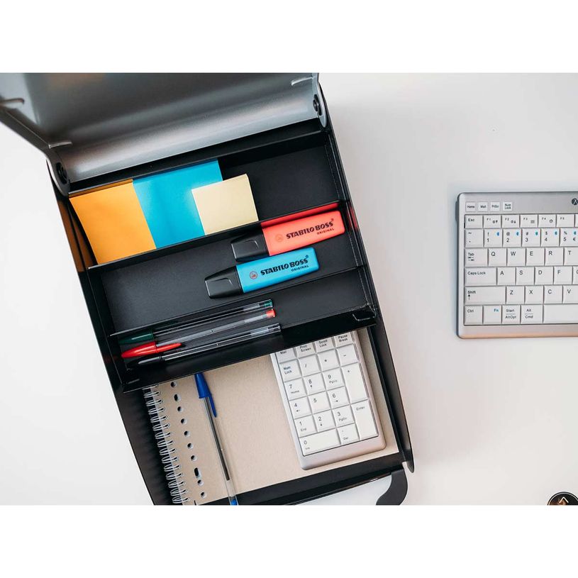 8717399953061-Bakker Elkhuizen LockerCase - casier de rangement personnel portable - noir, argent-P_400011305_8-6