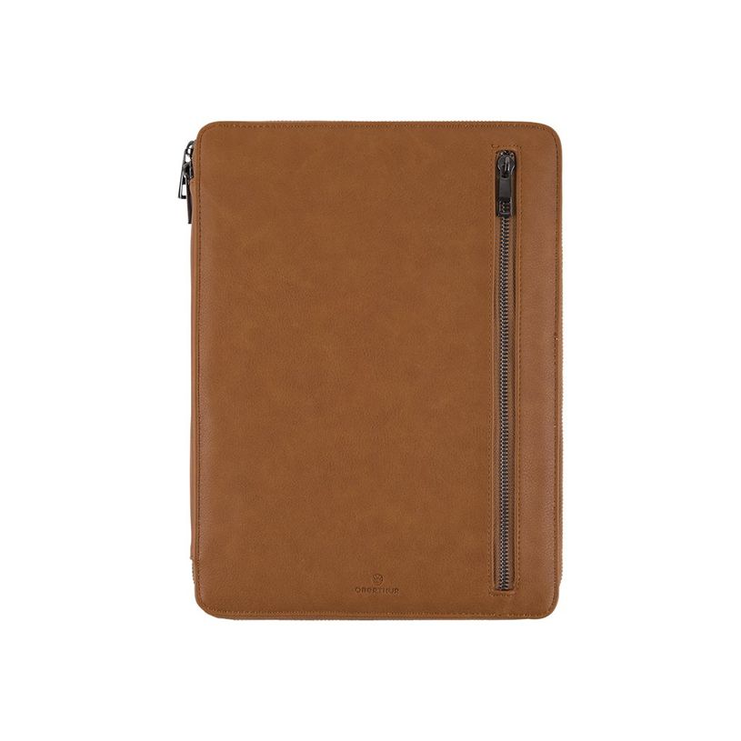 3108724252105-Oberthur Détroit - Conférencier A4 zippé - camel-P_400011306_2-0