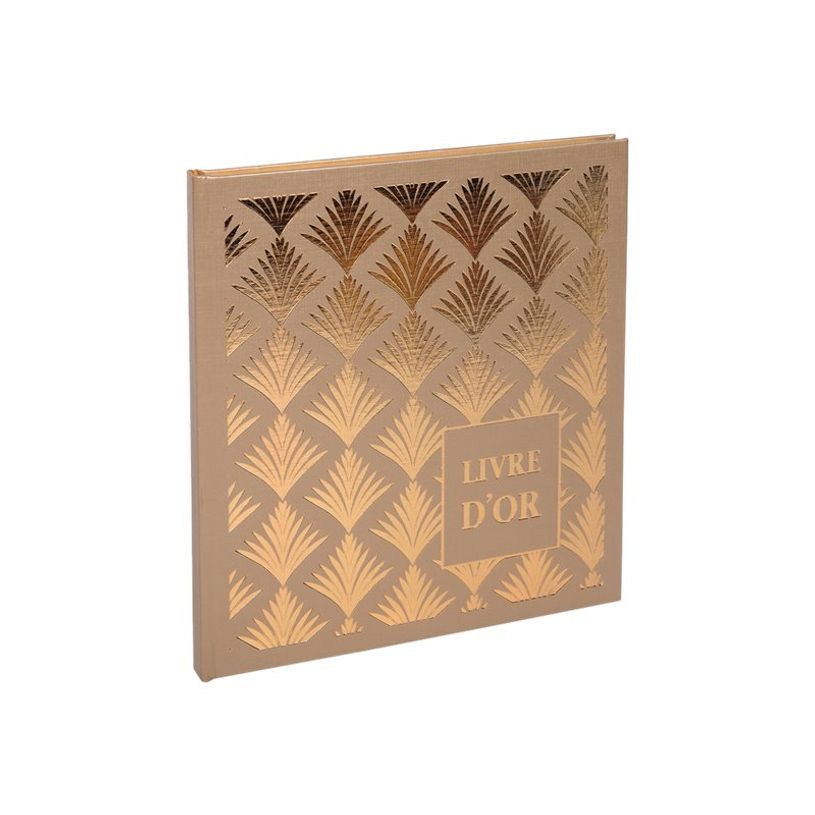 3130631095223-Exacompta Palmyre - 2 Livres d'or 21 x 19 cm - 140 pages - nude palmier-P_400011329_2-1