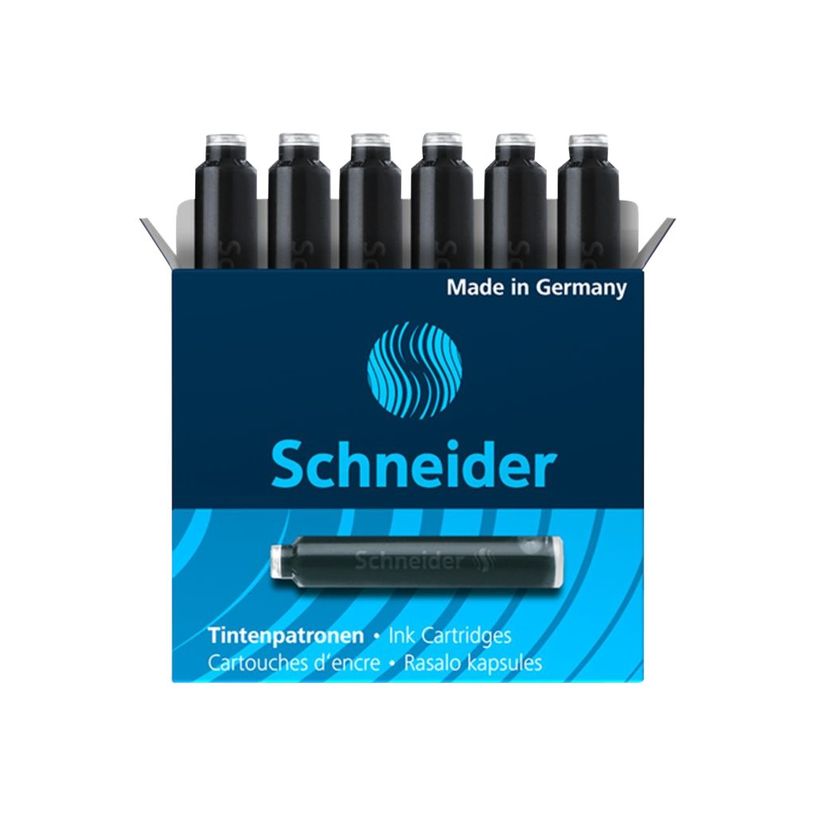 4004675066015-Schneider - 6 Cartouches d'encre pastel - noir-P_400011346_1-0