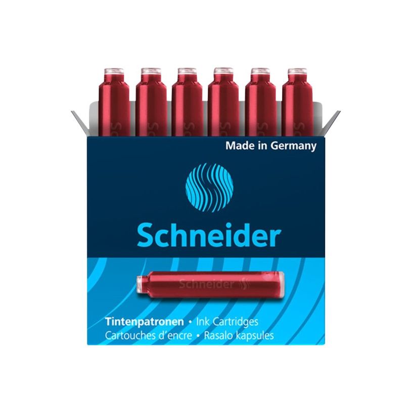 4004675066022-Schneider - 6 Cartouches d'encre pastel - rouge-P_400011347_1-0
