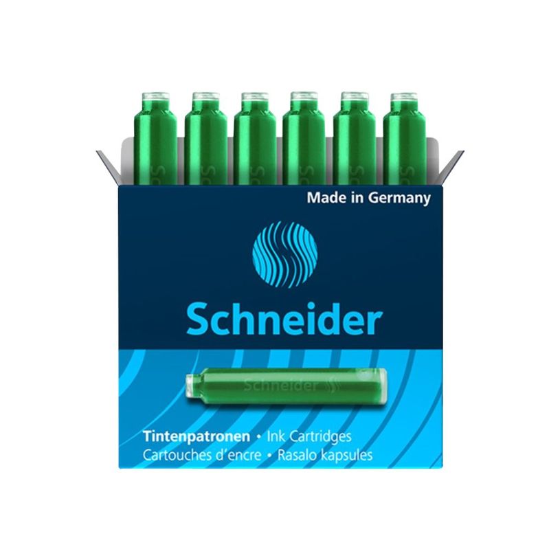 4004675066046-Schneider - 6 Cartouches d'encre pastel - vert-P_400011348_1-0