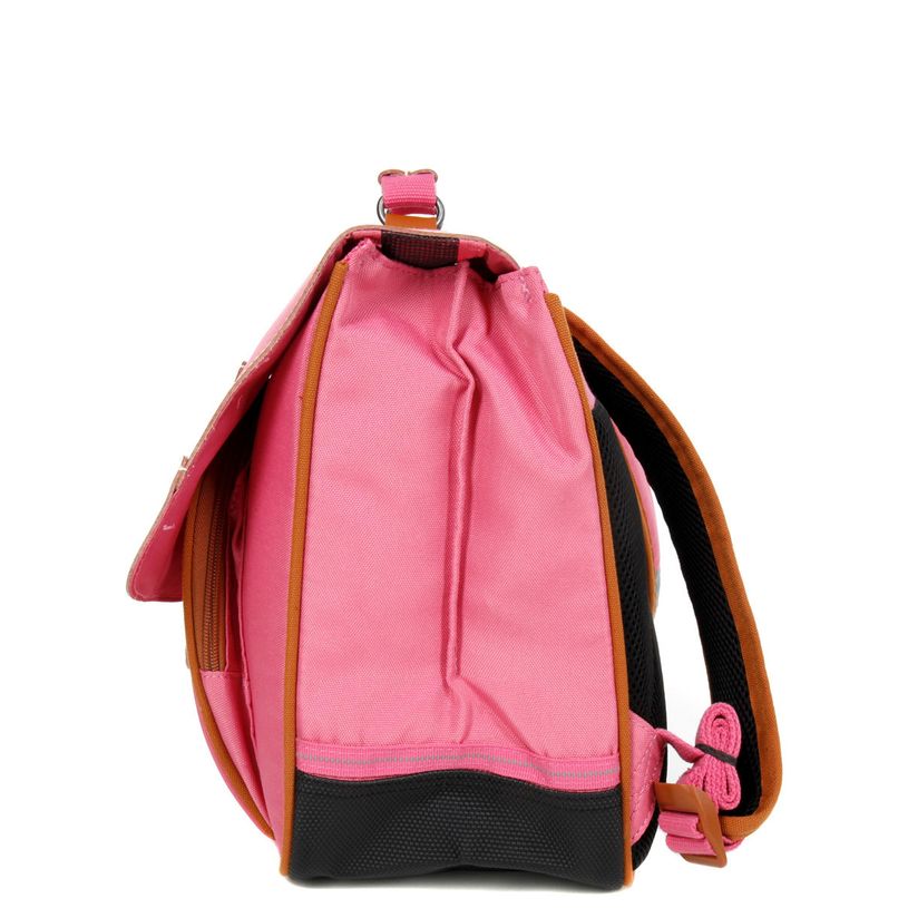 3663991061008-Cartable Tann's 38 cm - 2 compartiments - Portofino rose-P_400011354_3-2
