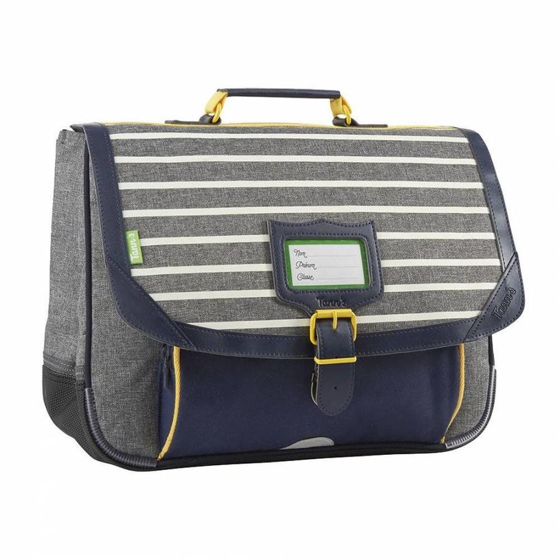 404000113591-Cartable Tann's 38 cm - 2 compartiments - Malo chiné-P_400011359_1-0
