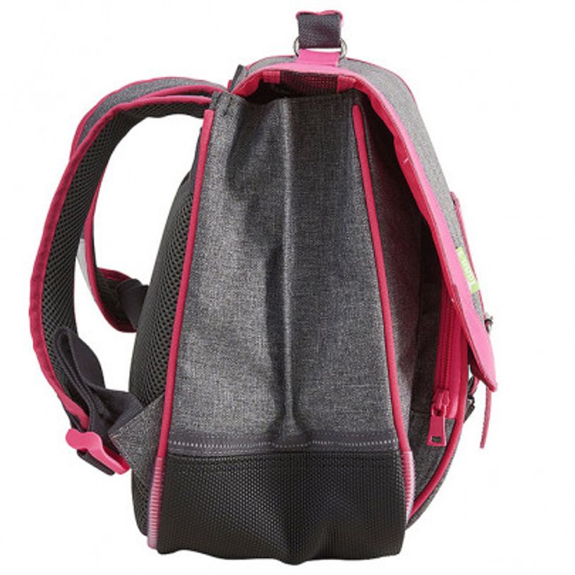 3663991061114-Cartable Tann's 38 cm - 2 compartiments - Chiné rose-P_400011368_2-1