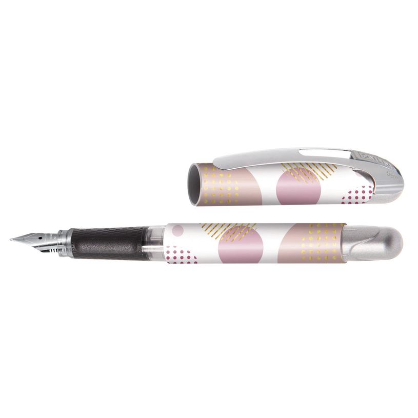 4014421125637-ONLINE College Shiny Bubbles - Stylo plume pour gauchers-P_400011408_1-0