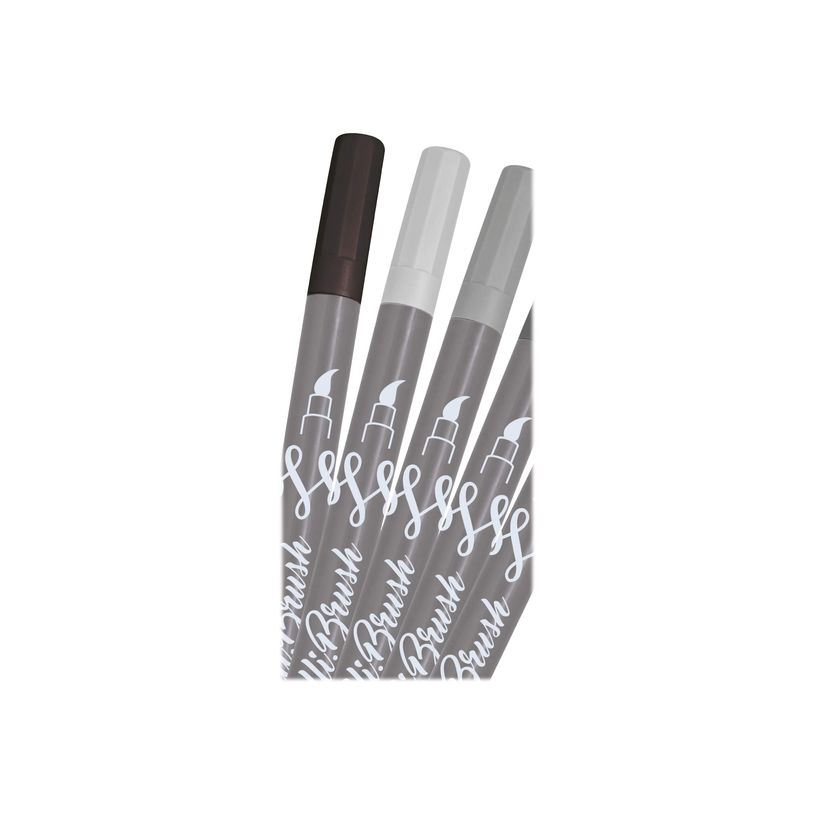 4014421191052-Online Calli.Brush Grey Edition - 5 Stylos pinceaux à double embout - couleurs grises ass-P_400011417_9-8