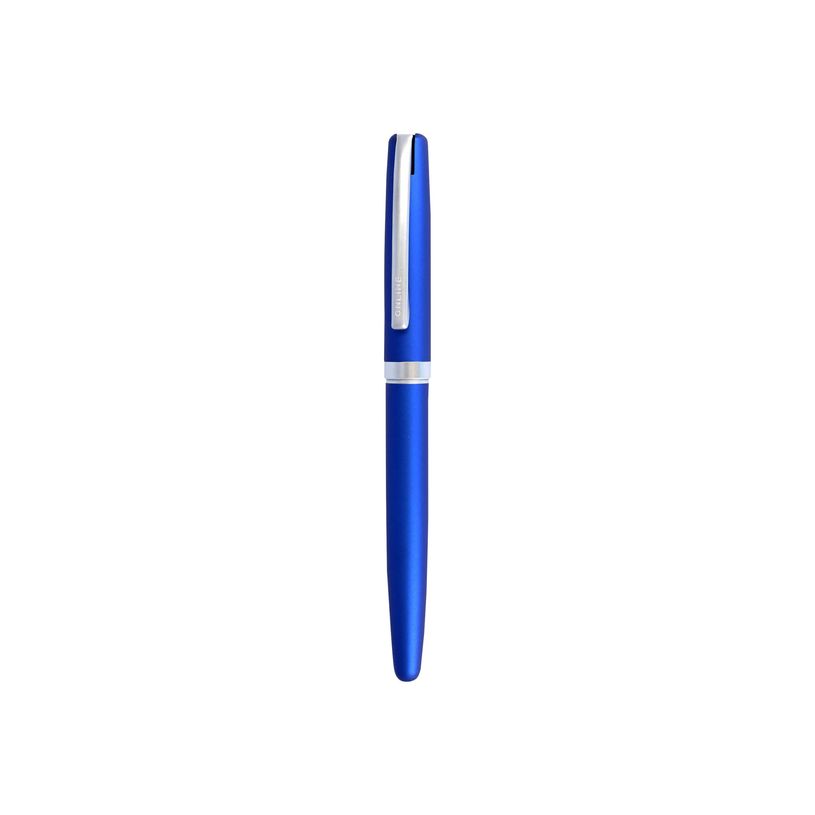 4014421346391-Online Eleganza - Stylo plume - bleu satin-P_400011431_1-0