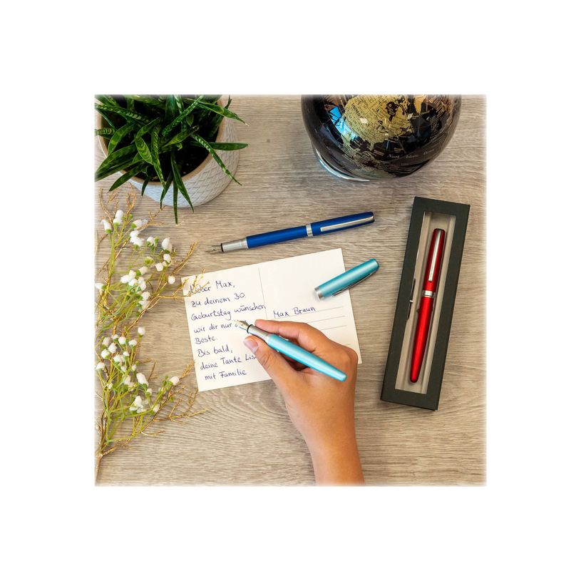 4014421346407-Online Eleganza - Stylo plume - turquoise satin-P_400011432_5-4