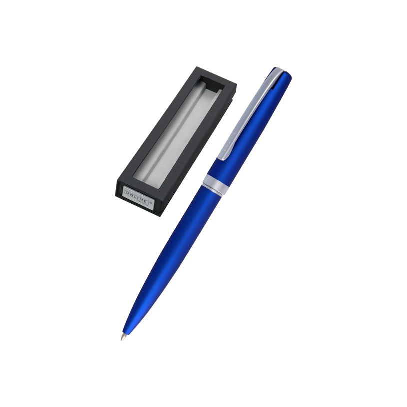 4014421346421-Online Eleganza - Stylo à bille - bleu satin-P_400011434_3-0