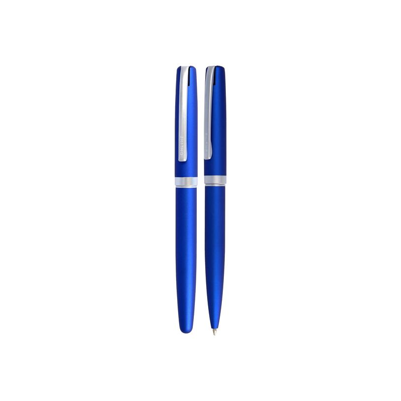 4014421346452-Online Eleganza - Parure stylo à bille/stylo plume - bleu satin-P_400011437_4-0