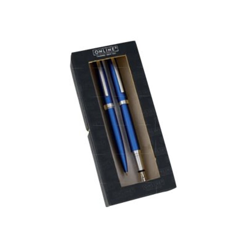 4014421346490-Online Eleganza - Parure stylo à bille et stylo plume - turquoise satin-P_400011441_1-0