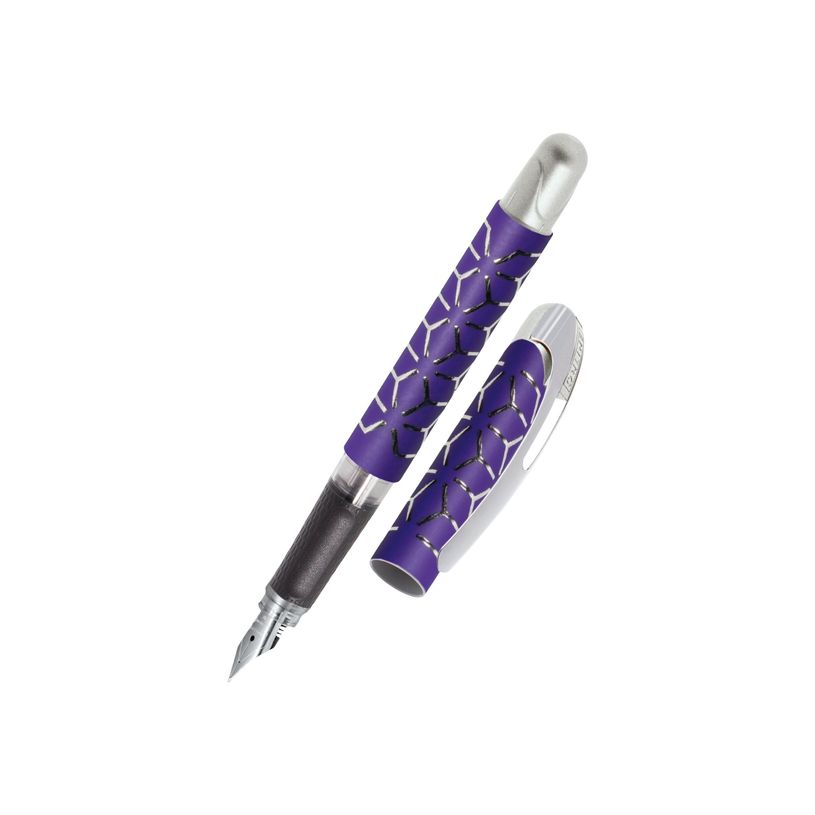 4014421125194-Online College Style - Stylo plume - violet/argent-P_400011457_1-0