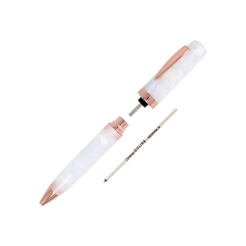 4014421440341-Online Bohemian Art - Stylo à bille - blanc/rose-P_400011470_2-1