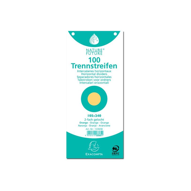 4010961133651-Exacompta - 12 Packs de 100 fiches intercalaires - 105 x 240 mm - orange-P_400011515_3-1