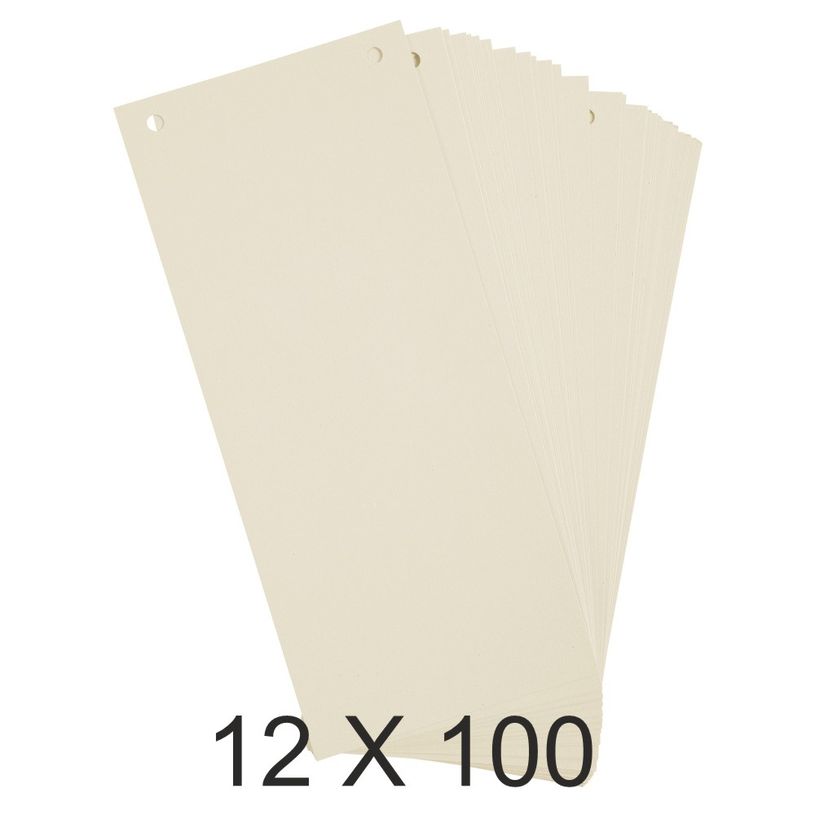 4010961133750-Exacompta - 12 Packs de 100 fiches intercalaires - 105 x 240 mm - bulle-P_400011516_2-0