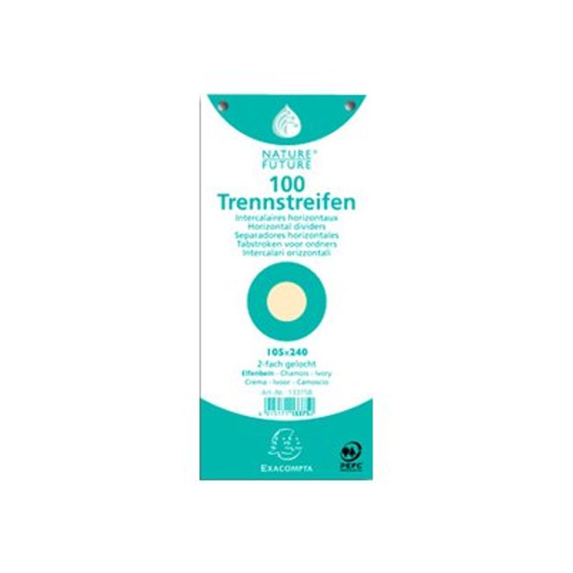 4010961133750-Exacompta - 12 Packs de 100 fiches intercalaires - 105 x 240 mm - bulle-P_400011516_3-1