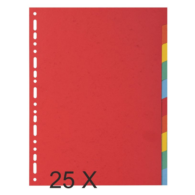 3130632020101-Exacompta - Pack de 25 intercalaires 10 positions - A4 - couleurs assorties-P_400011532_1-0