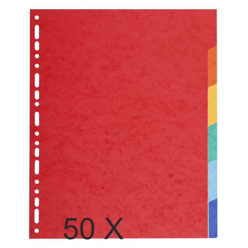 3130632021061-Exacompta - Pack de 50 intercalaires 6 positions - A4 Maxi - couleurs assorties-P_400011546_1-0
