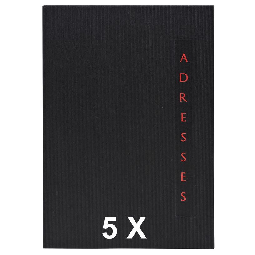 3130633187001-Eaxcompta Design - 5 Répertoires à spirale - 21 x 14,8 cm - 140 pages - couleurs assorti-P_400011602_1-0