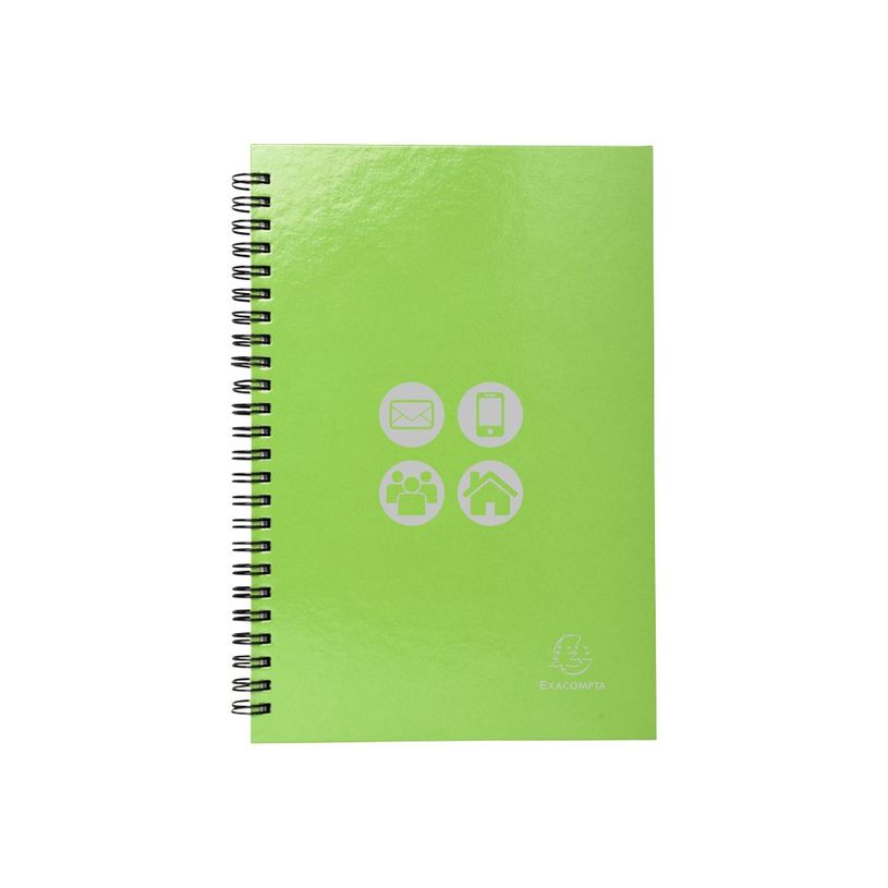 3130631187294-Eaxcompta Iderama - 5 Répertoires à spirale - 22 x 16 cm - 138 pages - couleurs assortie-P_400011603_5-4