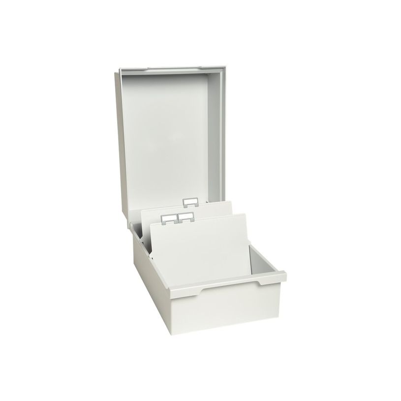 9002493041998-Exacompta - 6 Boîtes à fiches avec 2 intercalaires - A5 - pour 1200 cartes - gris lumiè-P_400011610_2-1