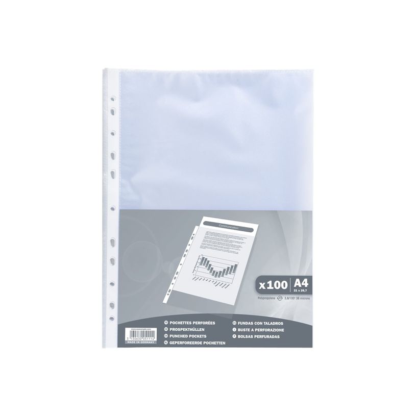 3130630051114-Exacompta - 100 Pochettes perforées - A4 - grainées - 4/100-P_400011656_1-0