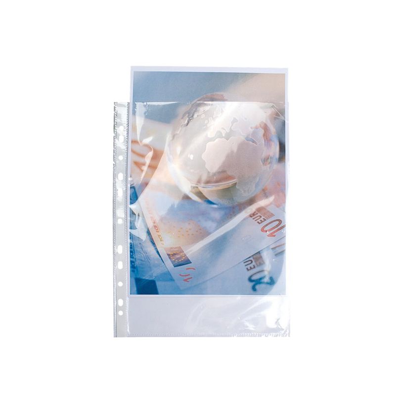 3130631059003-Exacompta - 100 Pochettes perforées - A4 - 9/100 - cristal-P_400011677_1-0