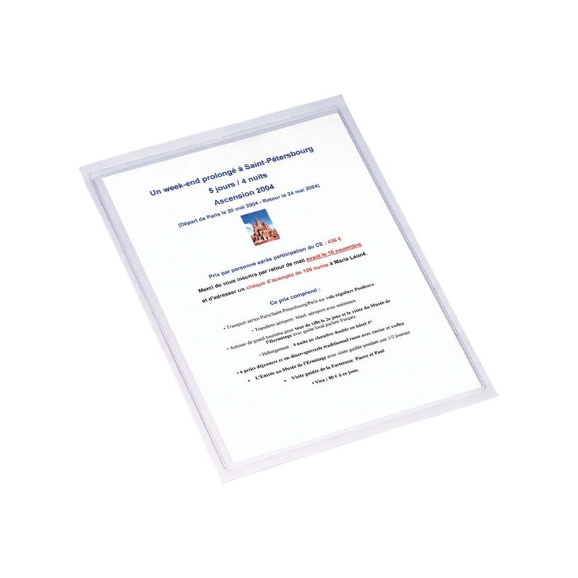 3130630563105-Exacompta - 10 Pochettes adhésives - A4 - PVC 14/100 - cristal-P_400011687_2-1