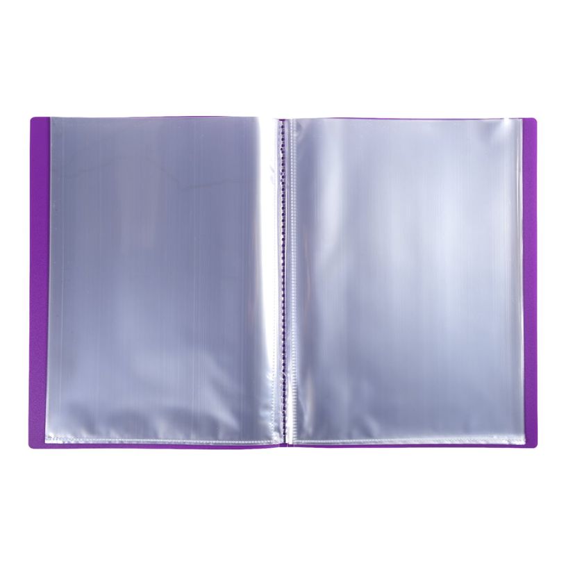 3130632885267-Exacompta Opak - 10 Porte vues - 100 vues - A4 - violet-P_400011739_2-1