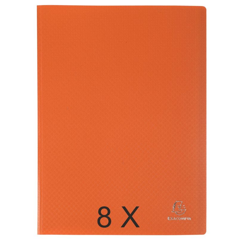 3130632881146-Exacompta Opak - 8 Porte vues - 200 vues - A4 - orange-P_400011761_1-0
