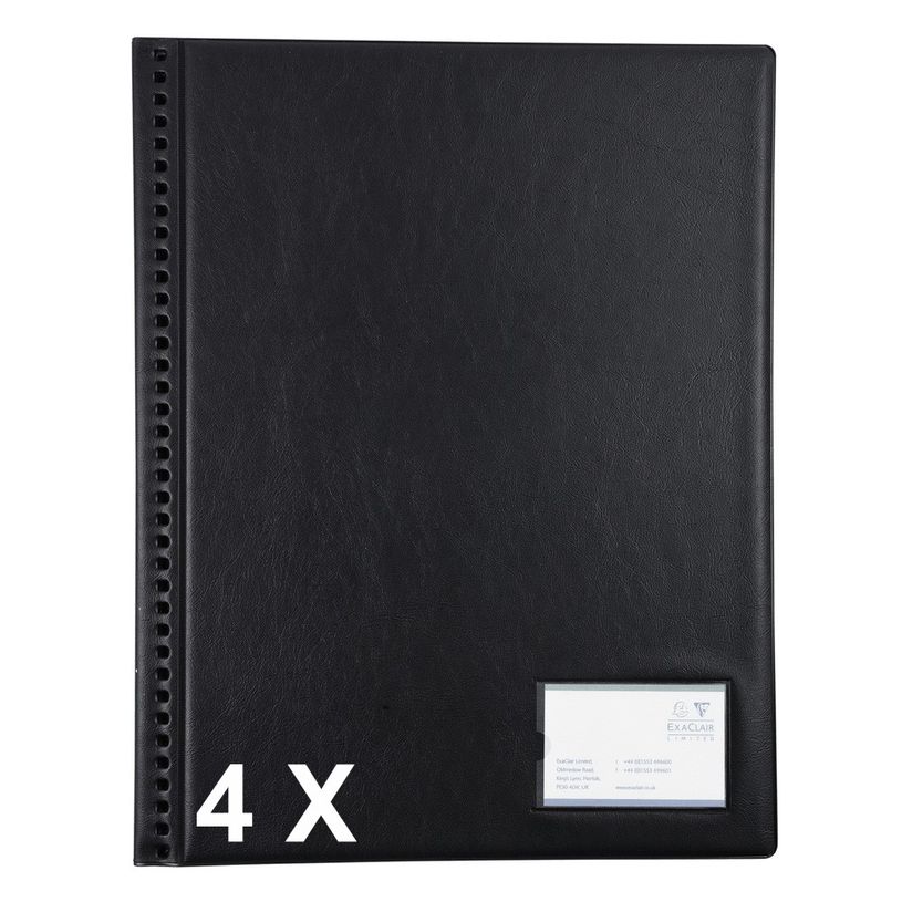 5016196060723-Exacompta Goldline - 4 Porte vues premium PVC - 48 vues - A3 portrait- noir-P_400011774_1-0